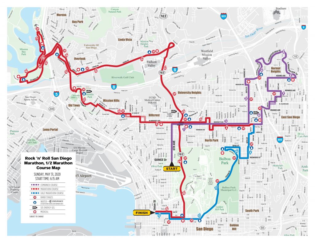 San Diego Rock n’ Roll Marathon Lodging and Condo Rentals