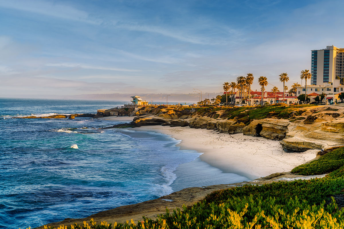 La Jolla Cove near San Diego