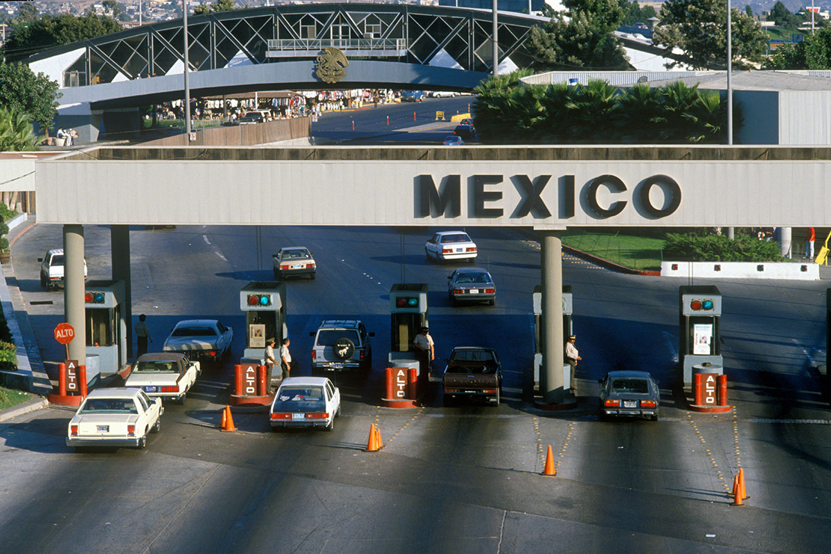 U.S. border at Tijuana
